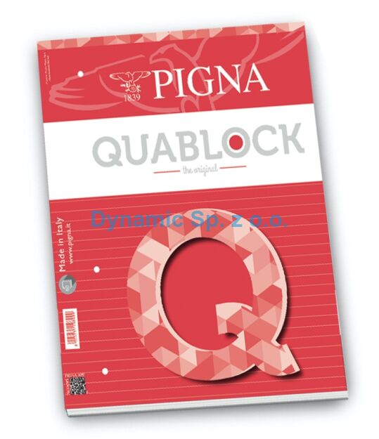 Blok-wkład do segregatora A4 Quablock linia