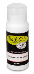 Żel średni do farb akrylowych Nail Art 68ml